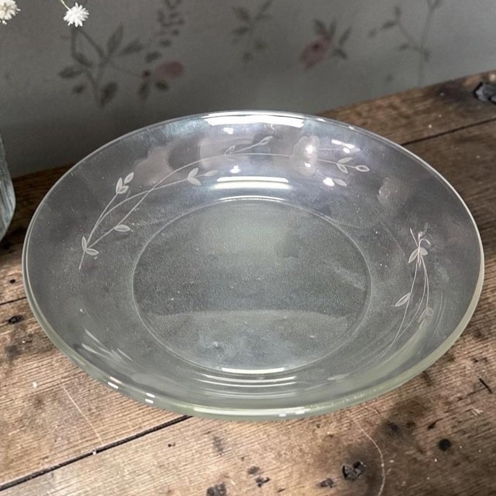 Princess House Heritage Large Salad Bowl, Vintage Pasta Serving Dish, Dinnerware
